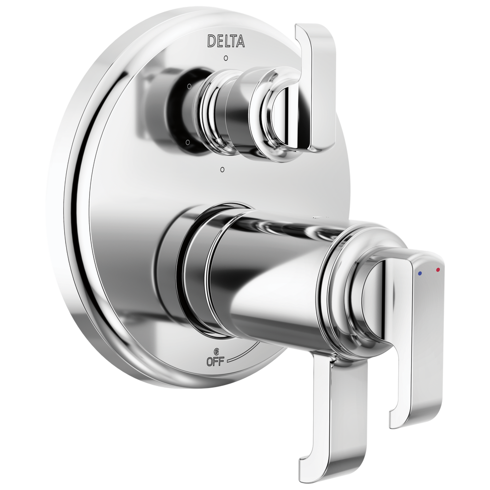 Delta - TempAssure 17T Series Integrated Diverter Trim with 6-Setting - Lumicoat® Chrome - T27T989-PR