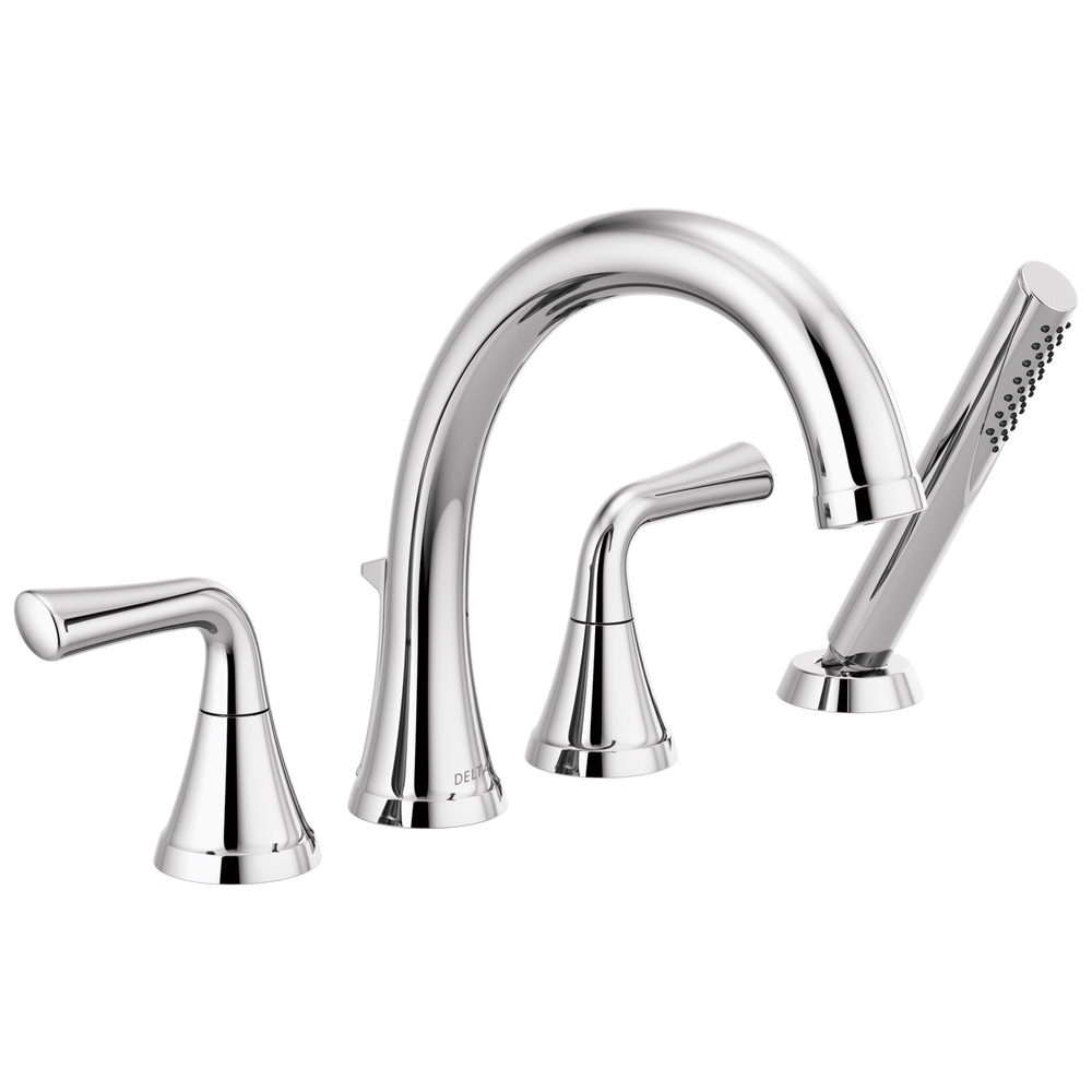 Delta - Roman Tub Trim with Hand Shower - Chrome - T4733