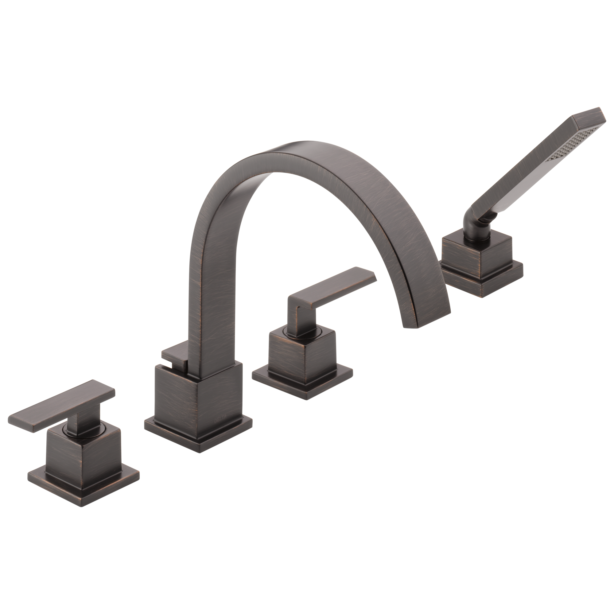 Delta - Roman Tub Trim with Hand Shower - Venetian Bronze - T4753-RB