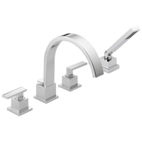 Delta - Roman Tub Trim with Hand Shower - Chrome - T4753