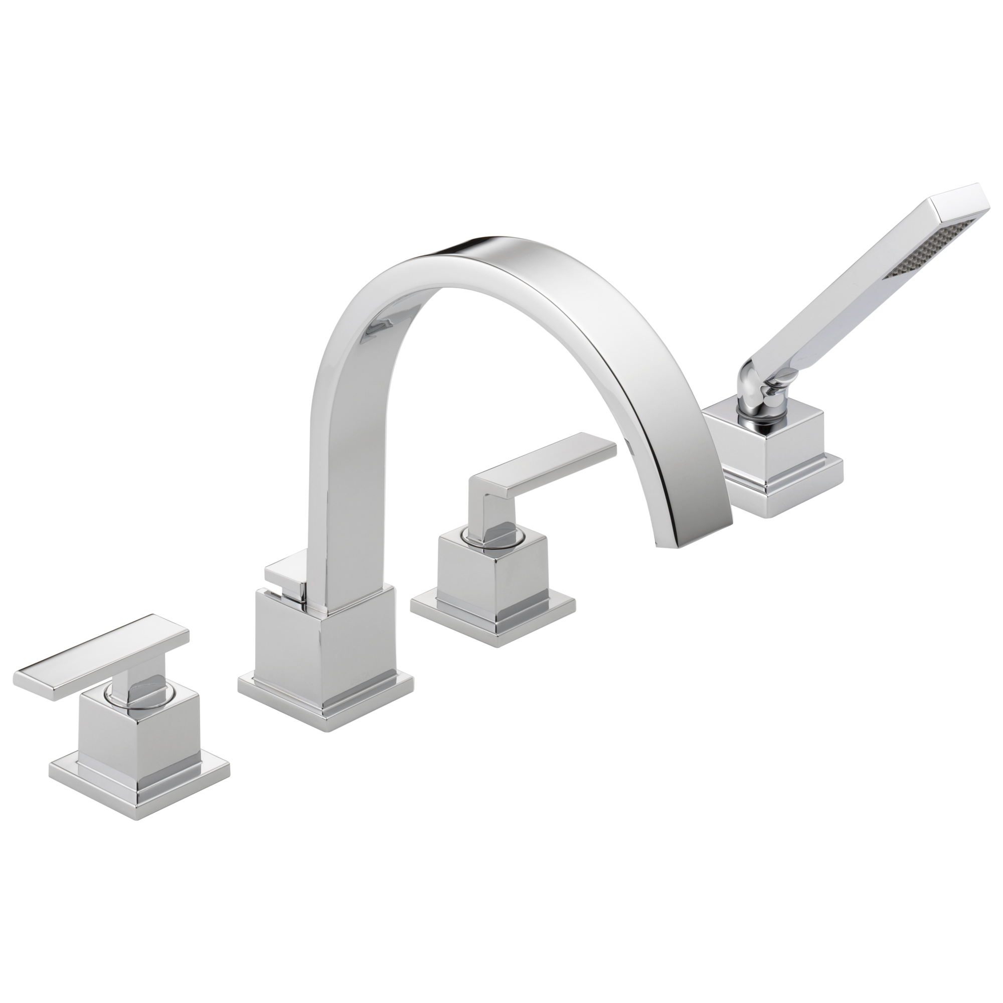 Delta - Roman Tub Trim with Hand Shower - Chrome - T4753