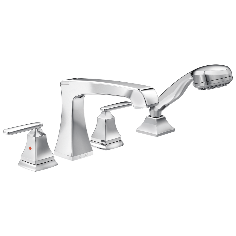 Delta - Roman Tub with Hand Shower Trim - Chrome - T4764