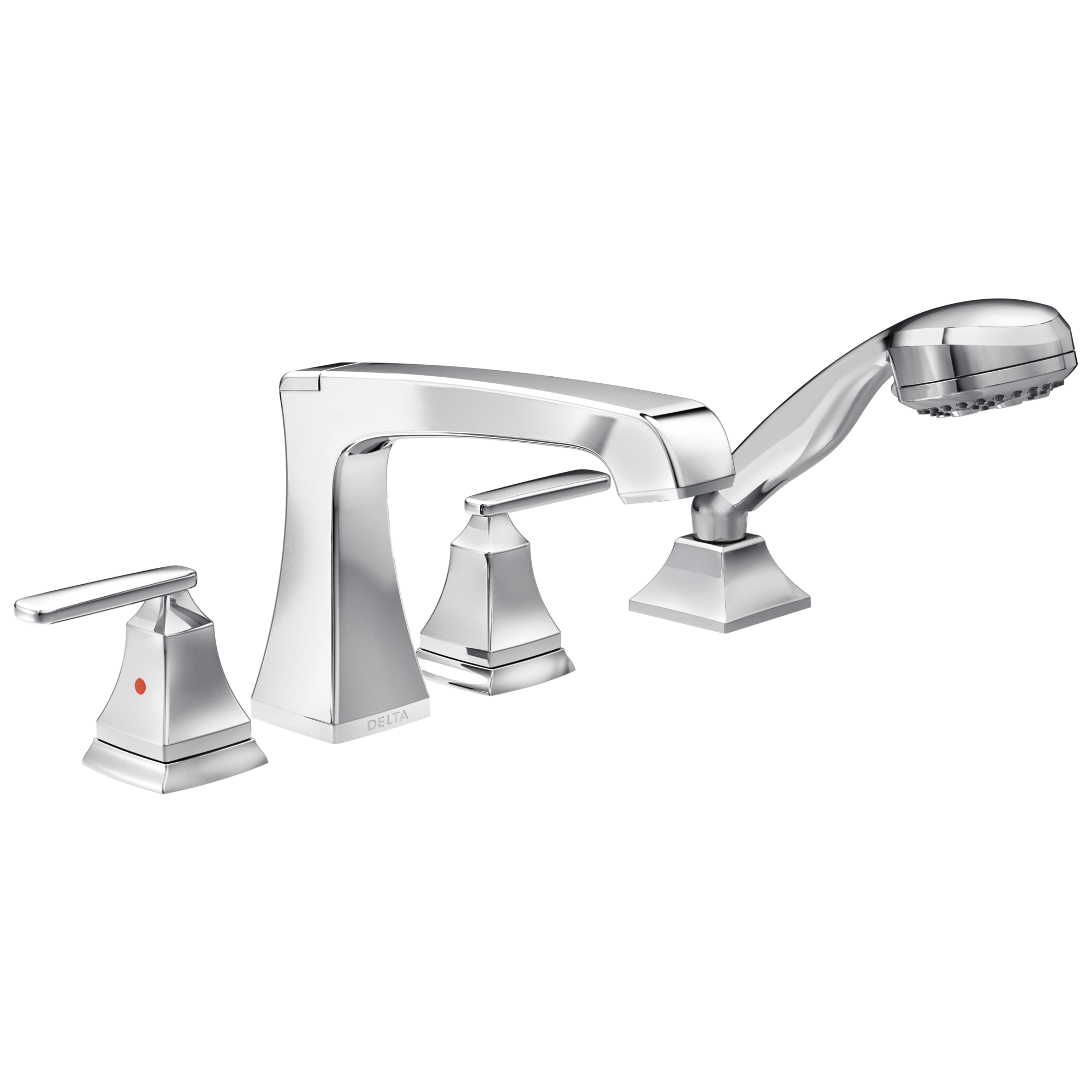 Delta - Roman Tub with Hand Shower Trim - Chrome - T4764