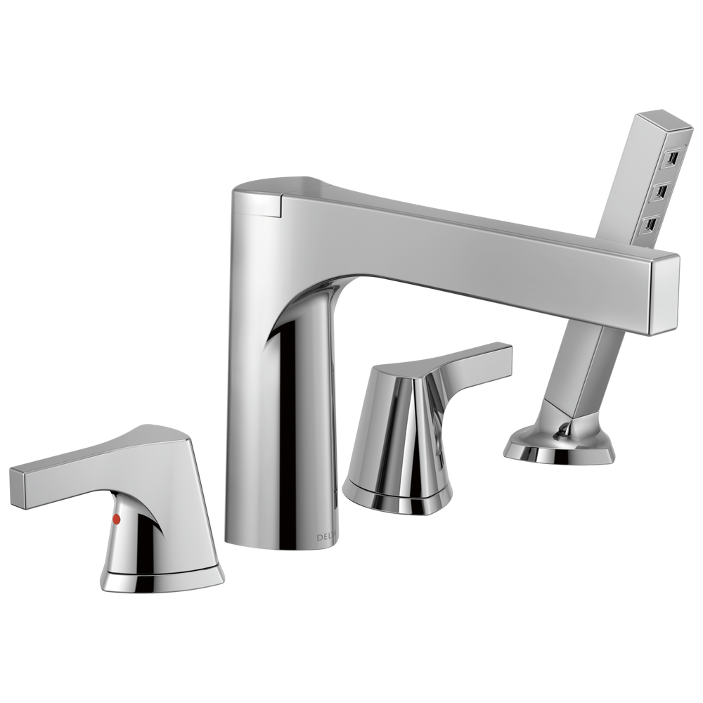 Delta - Roman Tub with Hand Shower Trim - Chrome - T4774