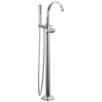 Delta - Floor Mount Tub Filler Trim - Lumicoat® Chrome - T4788-PR-LHP-FL