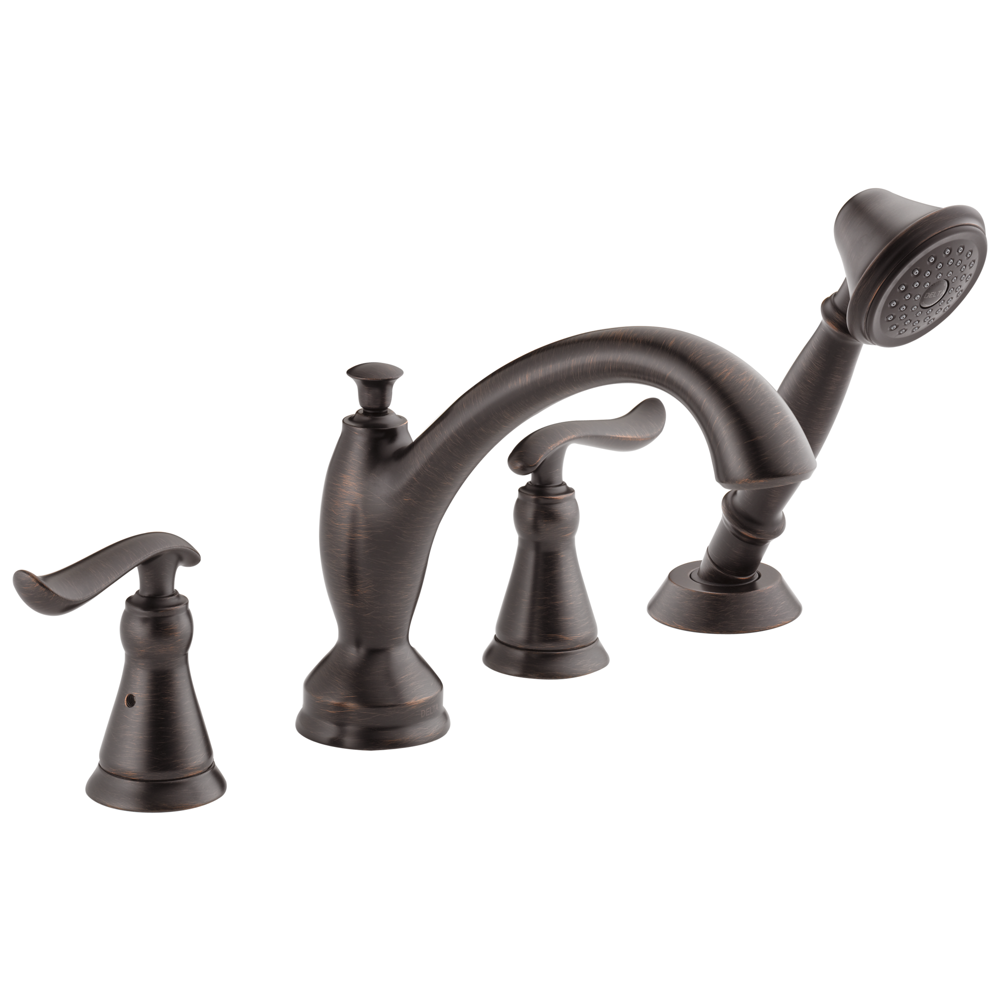 Delta - Roman Tub with Hand Shower Trim - Venetian Bronze - T4794-RB