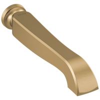 Delta - Two Handle Wall Mount Tub Filler - Less Handles - Champagne Bronze - T5756-CZLHP-WL