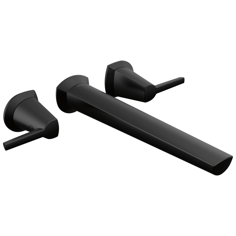 Delta - Wall Mount Tub Filler - Matte Black - T5771-BLWL