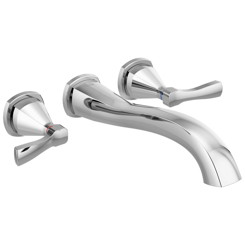 Delta - Wall Mounted Tub Filler - Chrome - T5776-WL