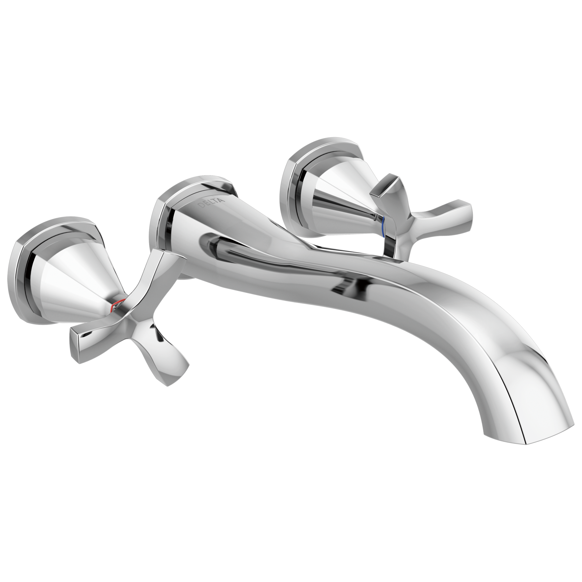 Delta - Wall Mounted Tub Filler - Chrome - T57766-WL