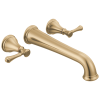 Delta - Wall Mounted Tub Filler - Champagne Bronze - T5797-CZWL