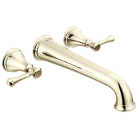 Delta - Wall Mounted Tub Filler - Polished Nickel - T5797-PNWL