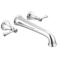 Delta - Wall Mounted Tub Filler - Chrome - T5797-WL