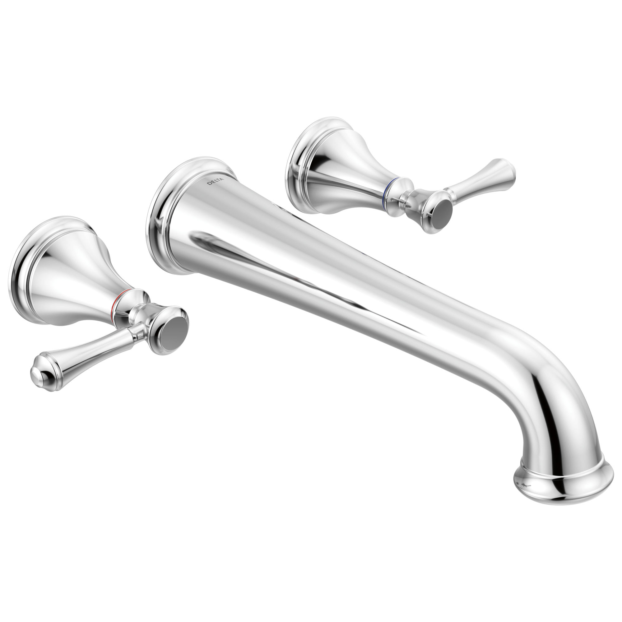 Delta - Wall Mounted Tub Filler - Chrome - T5797-WL