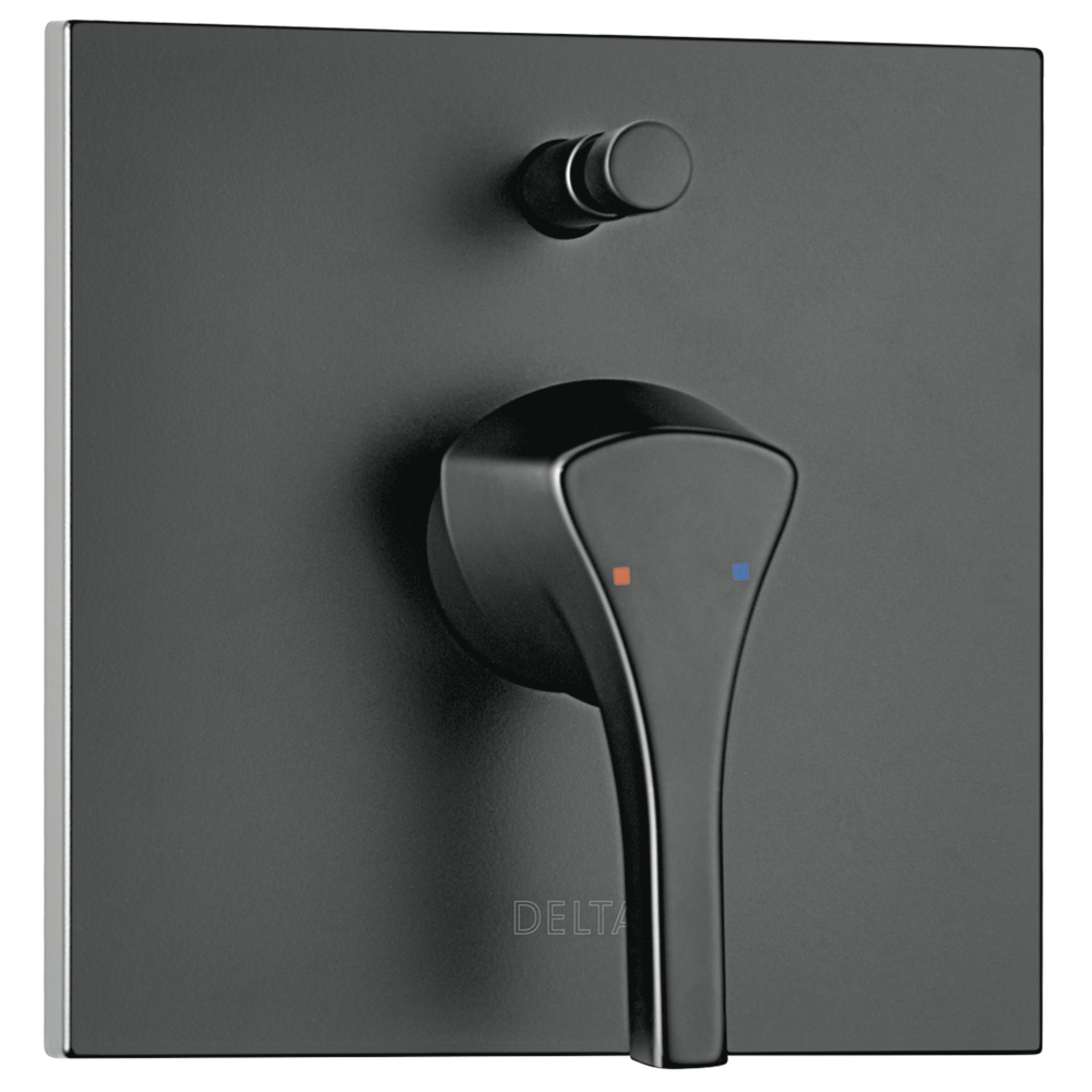 Delta - In-wall Tub and Shower Trim Only - Matte Black - T85374-BL