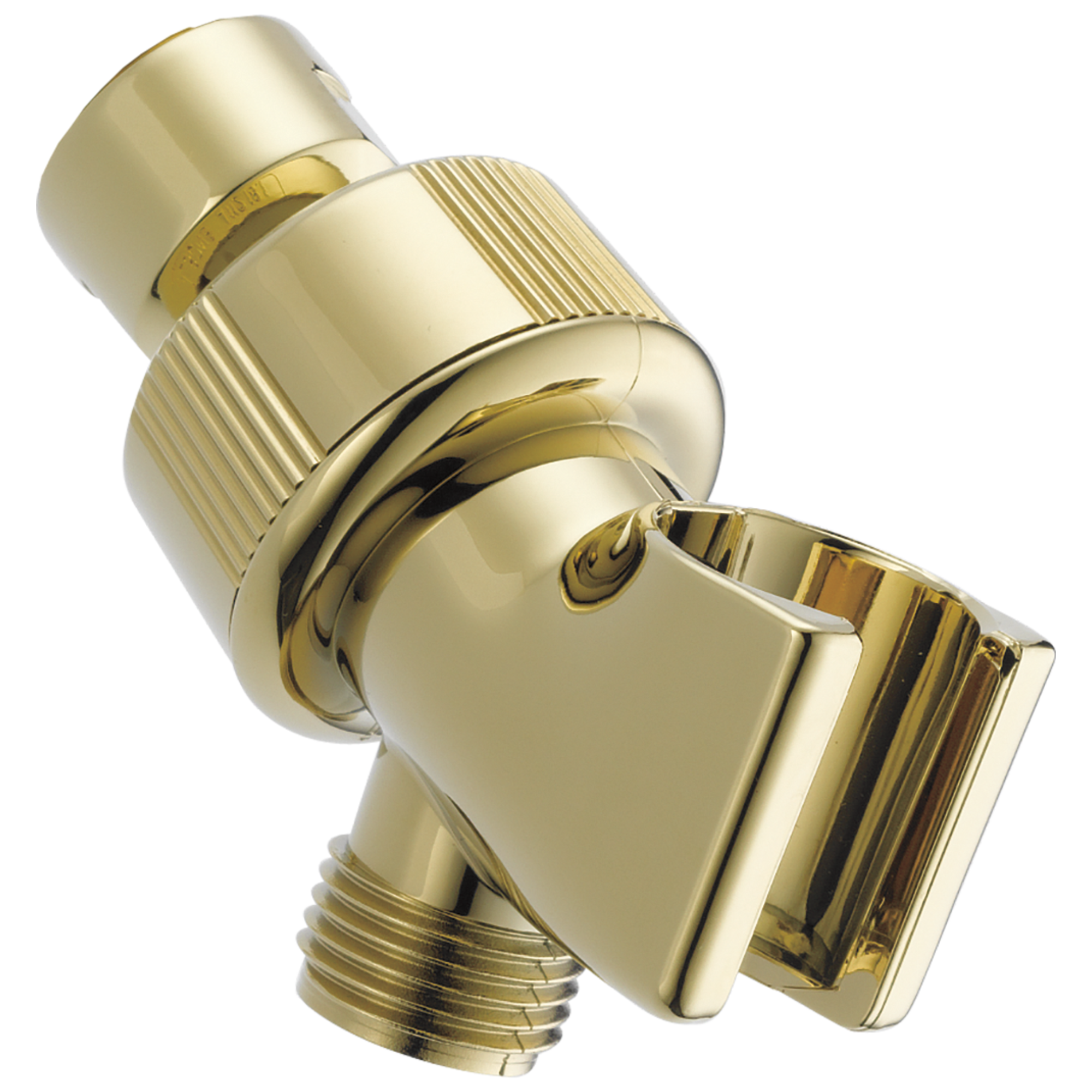 Delta - Adjustable Shower Arm Mount for Hand Shower - Polished Brass - U3401-PB-PK