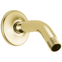 Delta - Shower Arm & Flange - Polished Brass - U4993-PB