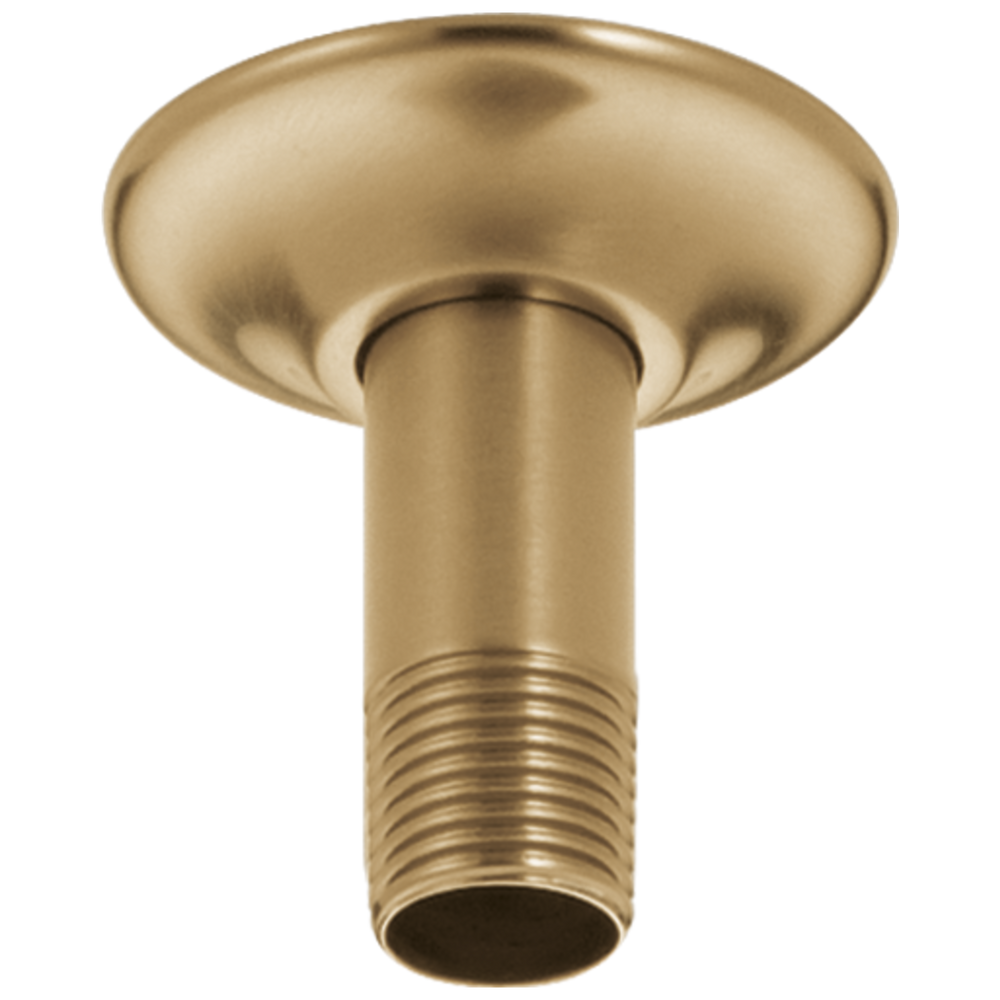 Delta - Ceiling Mount Shower Arm & Flange - Champagne Bronze - U4996-CZ