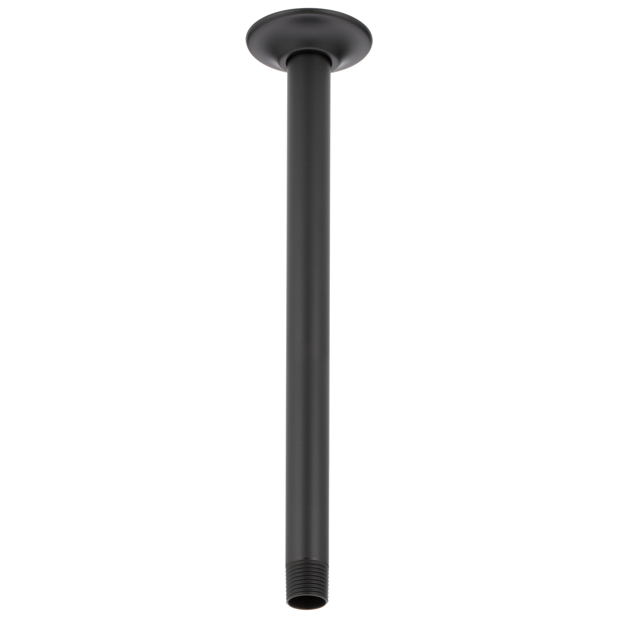 Delta - Shower Arm & Flange 14" Ceiling Mount - Matte Black - U4998-BL