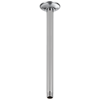 Delta - Shower Arm & Flange 14" Ceiling Mount - Chrome - U4998