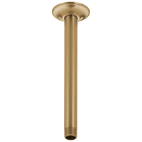 Delta - Ceiling Mount Shower Arm & Flange - Champagne Bronze - U4999-CZ