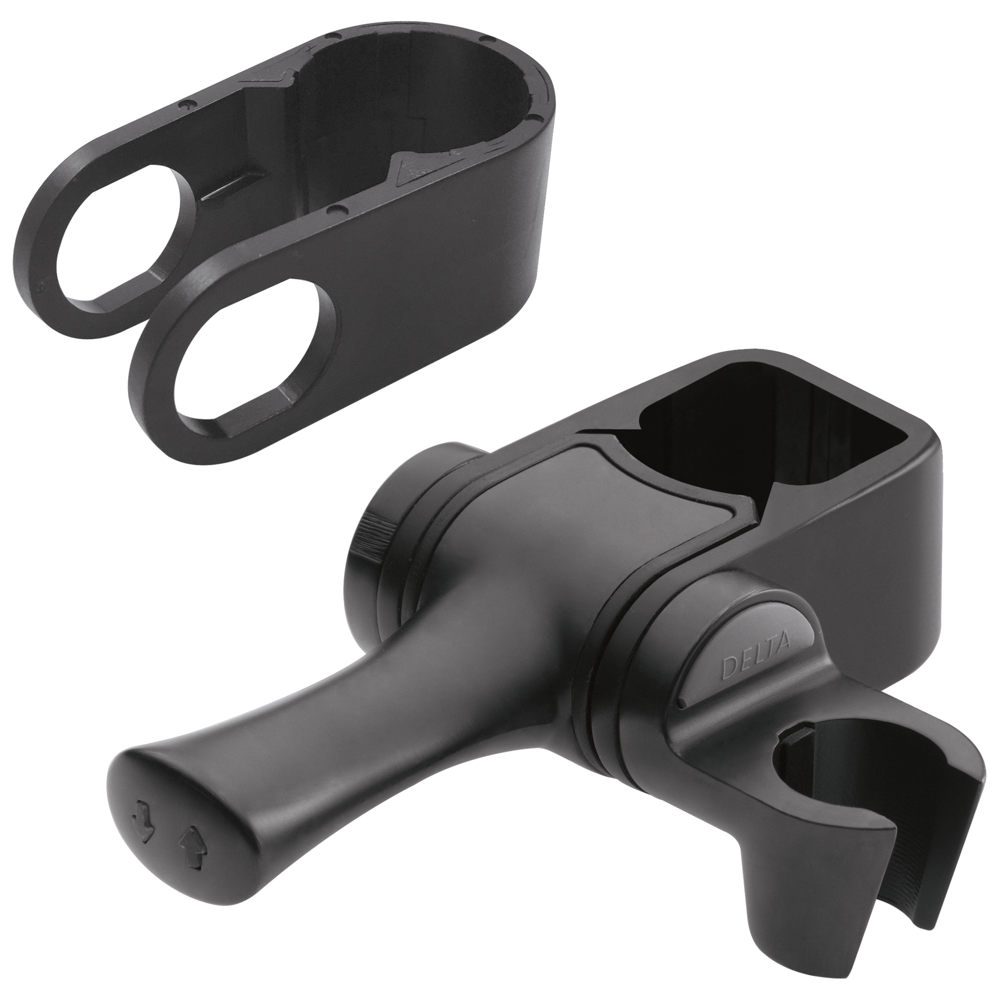 Delta - ADA Grab Bar Hand Shower Mount - Matte Black - U6500-BL