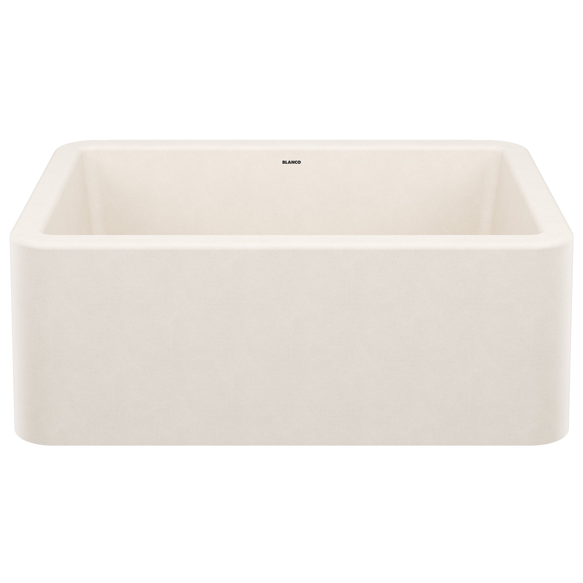 Blanco - 443075 - Ikon SILGRANIT 27" Single Bowl Apron-Front Farmhouse Sink - Soft White