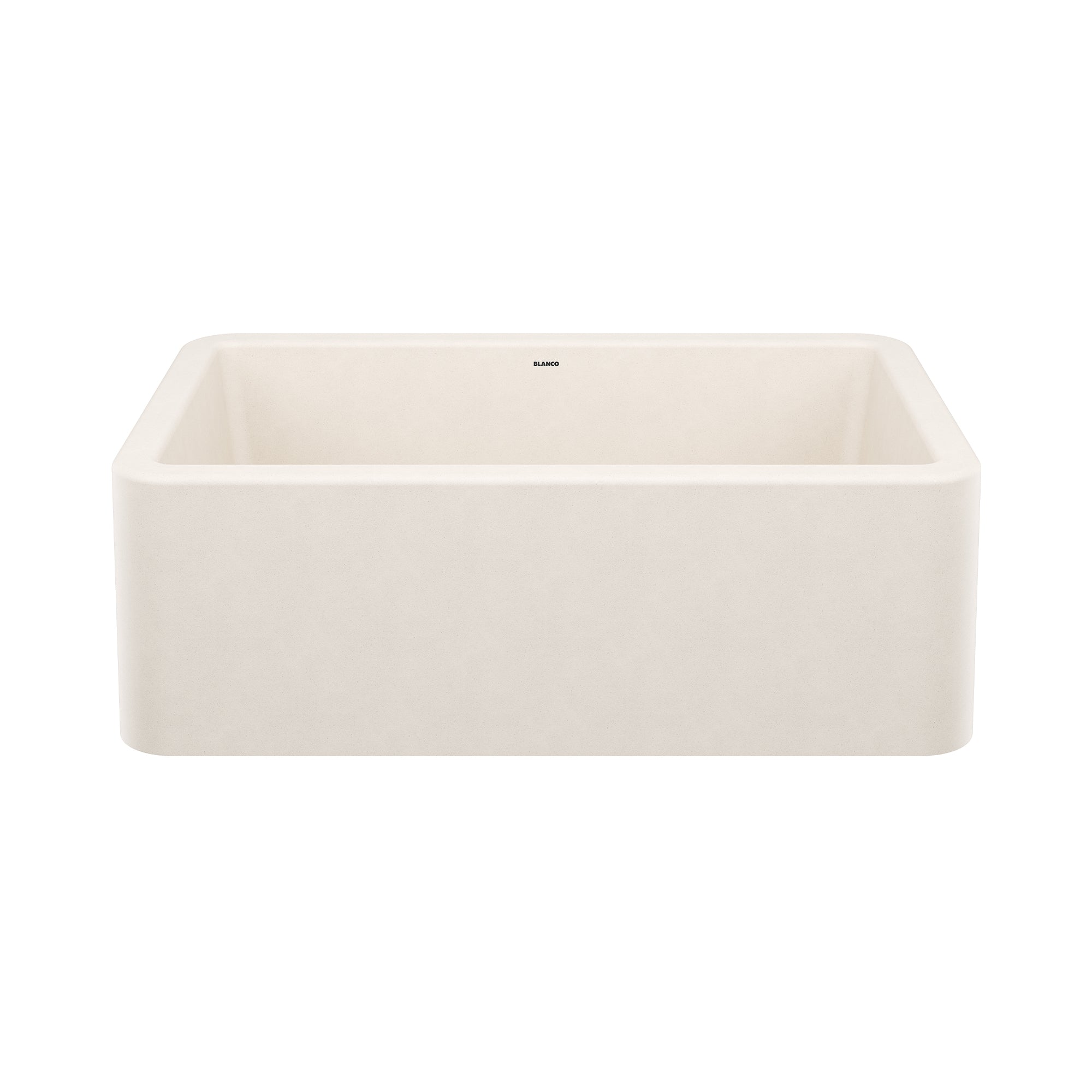 Blanco - 443076 - Ikon SILGRANIT 30" Single Bowl Apron-Front Farmhouse Sink - Soft White