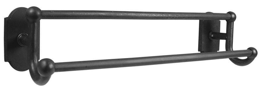 Emtek - 230511FB - Bronze Dbl Towel Bar 18", #1 Rosette, FB