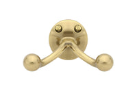 Emtek - 2607US7 - Traditional Brass Dbl Hook, US7