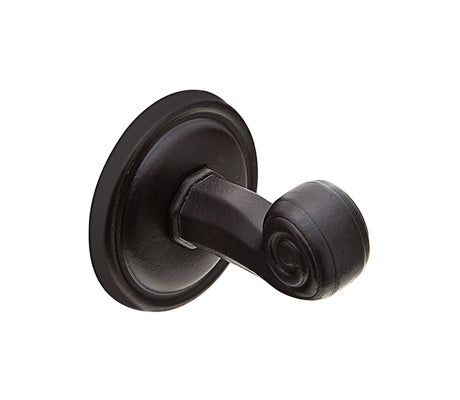 Emtek - 270612FB - Tuscany Bronze Sgl Robe Hook, #12 Rosette, FB