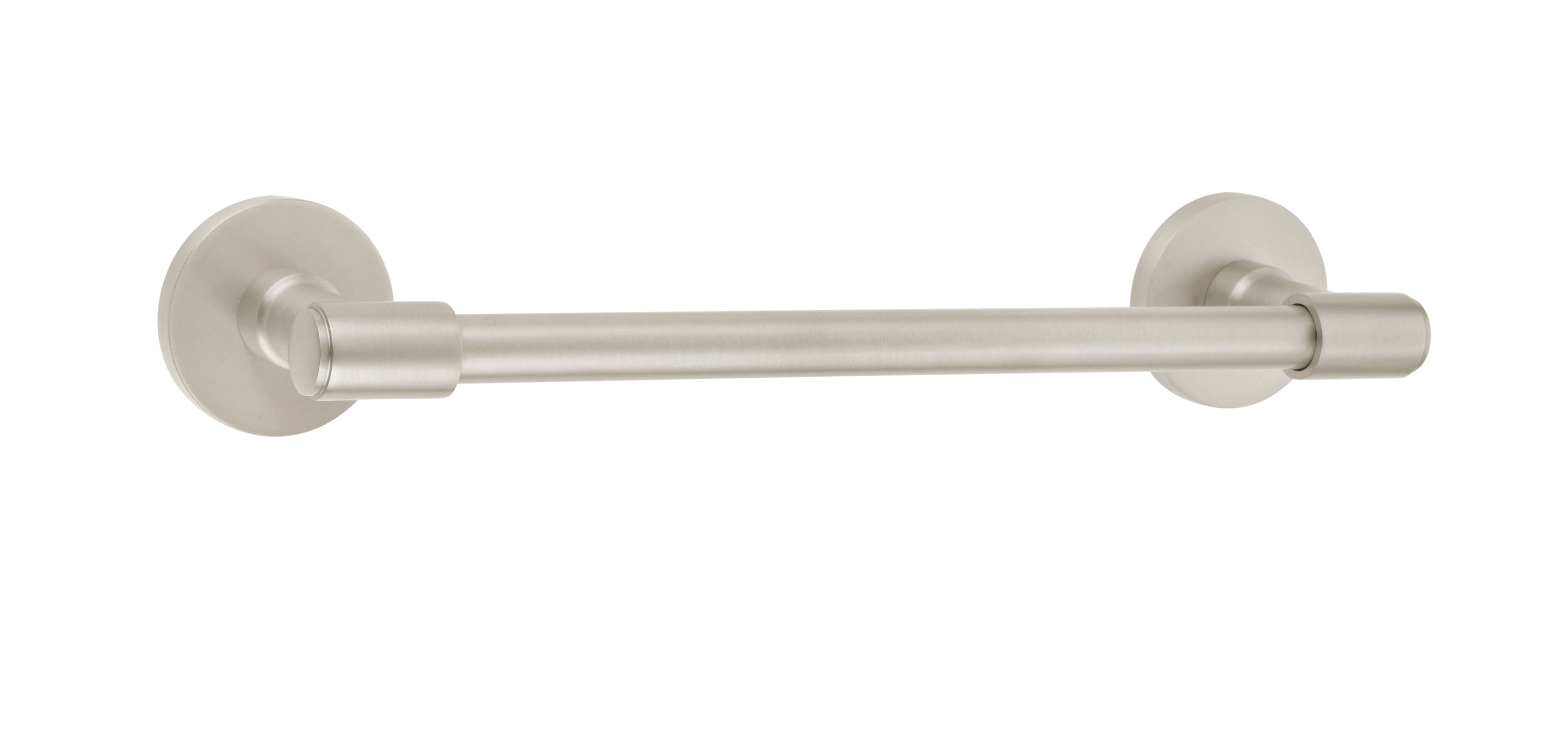 Emtek - 290250US15 - Transitional Brass Towel Bar 12", Regular Rosette, US15