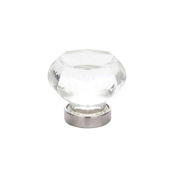 Emtek - 86010US15 - Old Town Glass Cabinet Knob, 1", US15