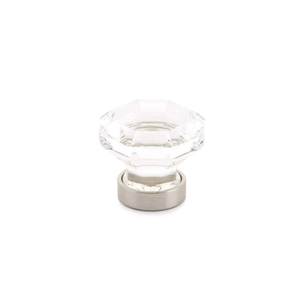 Emtek - 86011US15 - Old Town Glass Cabinet Knob, 1-1/4", US15