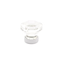 Emtek - 86011US26 - Old Town Glass Cabinet Knob, 1-1/4", US26