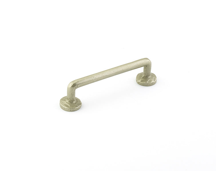 Emtek - 86054TWB - Sandcast Bronze Rod Pull, 3" C-C, TWB