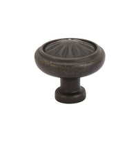 Emtek - 86091MB - Tuscany Bronze Round Cabinet Knob, 1", MB