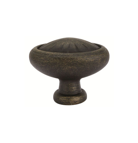 Emtek - 86093MB - Tuscany Bronze Egg Cabinet Knob, 1", MB