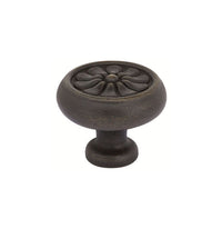 Emtek - 86095MB - Tuscany Bronze Petal Cabinet Knob, 1", MB