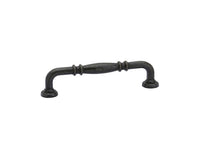 Emtek - 86100MB - Tuscany Bronze Ribbed Pull, 3" C-C, MB