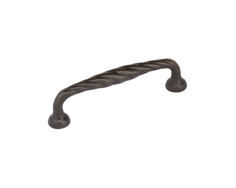 Emtek - 86103MB - Tuscany Bronze Twist Pull, 3" C-C, MB