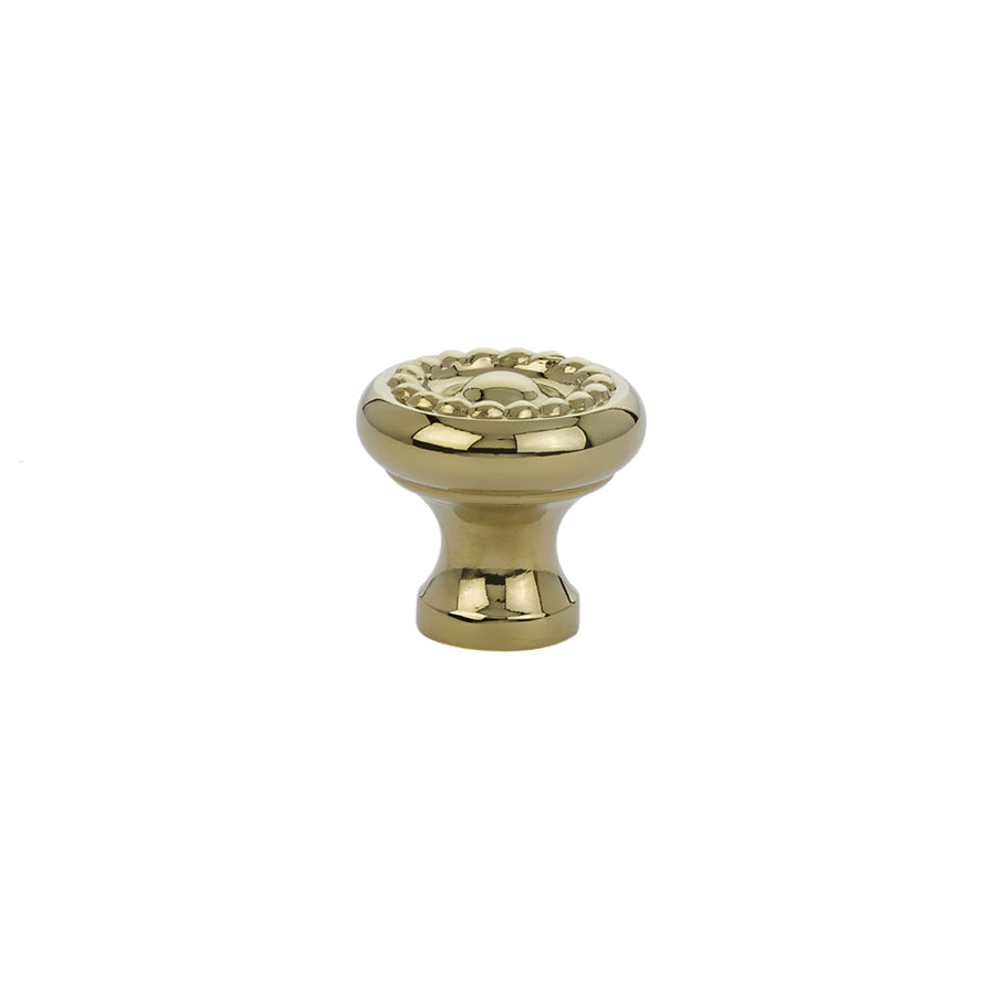 Emtek - 86112US3 - Cabinet Knob, Brass Rope, 1", US3