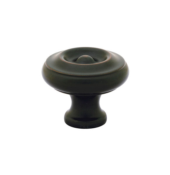 Emtek - 86114US10B - Cabinet Knob, Waverly, 1", US10B