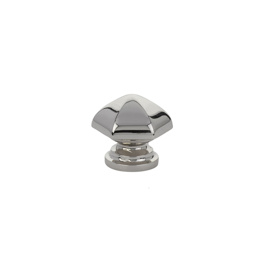 Emtek - 86119US14 - Hex Cabinet Knob, 1-1/8", US14  (Discontinued with inventory. Call for availability.)