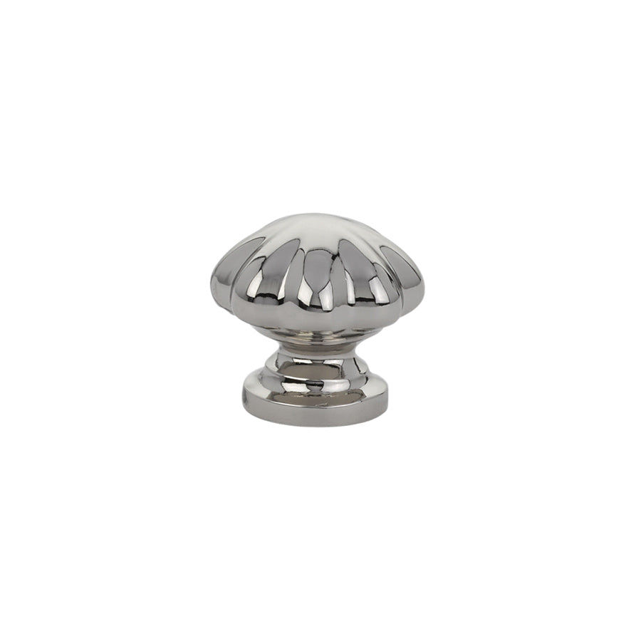 Emtek - 86121US14 - Melon Cabinet Knob, 1", US14