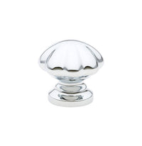 Emtek - 86121US26 - Melon Cabinet Knob, 1", US26