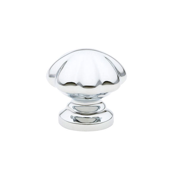 Emtek - 86121US26 - Melon Cabinet Knob, 1", US26