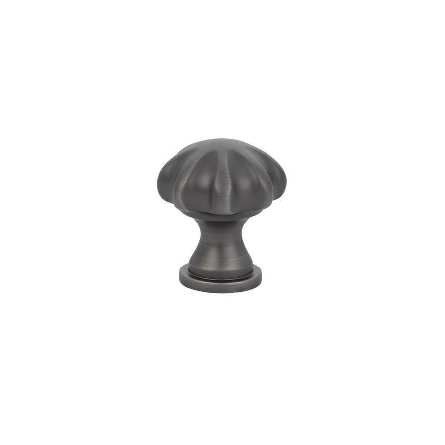 Emtek - 86122US15A - Melon Cabinet Knob, 1-1/4", US15A