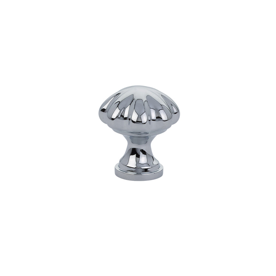 Emtek - 86122US26 - Melon Cabinet Knob, 1-1/4", US26