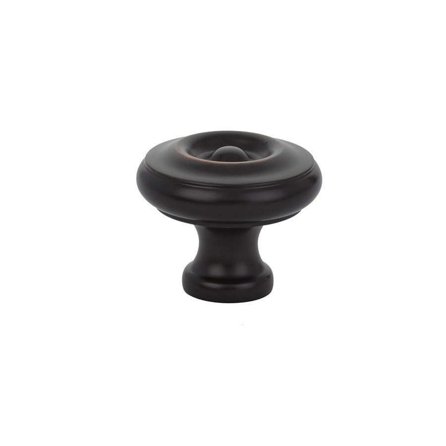 Emtek - 86201US10B - Wardrobe Knob, Waverly, 1-3/4", US10B